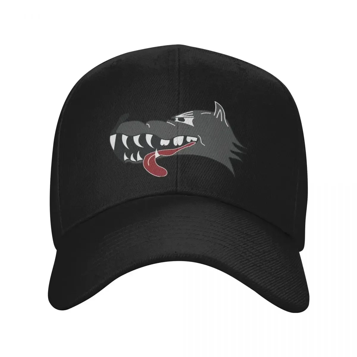 B-25D 71st BS, 38th BG Wolf Head Nose Art Baseball Cap Funny hats Wild Ball Hat Women Men's