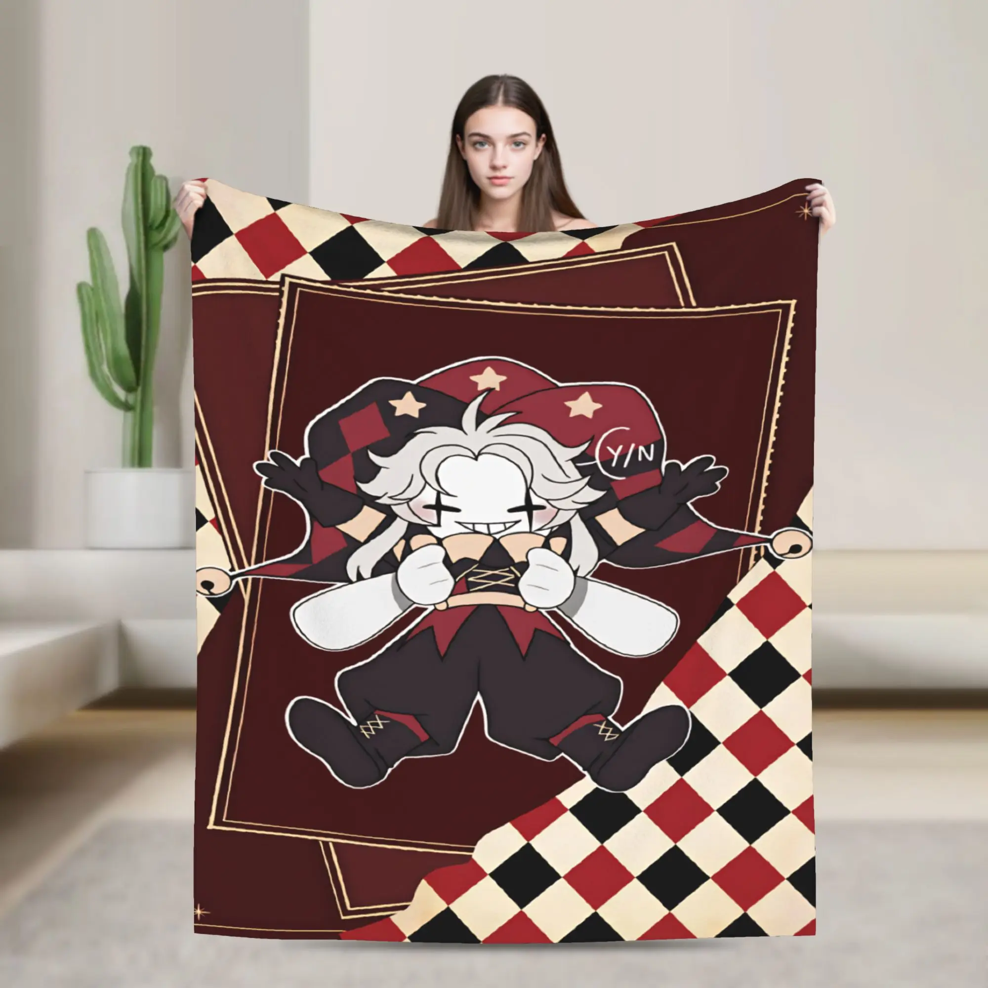The Freak Circus  Blanket Quality Warm  Throw Blanket Autumn Students Couch Chair Novelty Bedspread