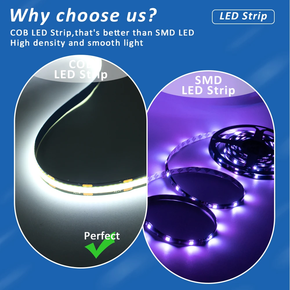 Светодиодная лента COB 12В, 32 – обзор и цена Lighting Decoration On Wall
