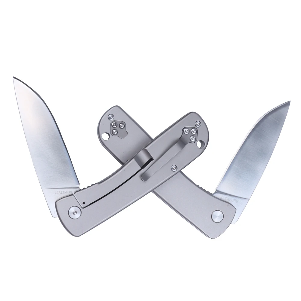 Coltello pieghevole da campeggio tattico da tasca maslong Knife 245 EDC