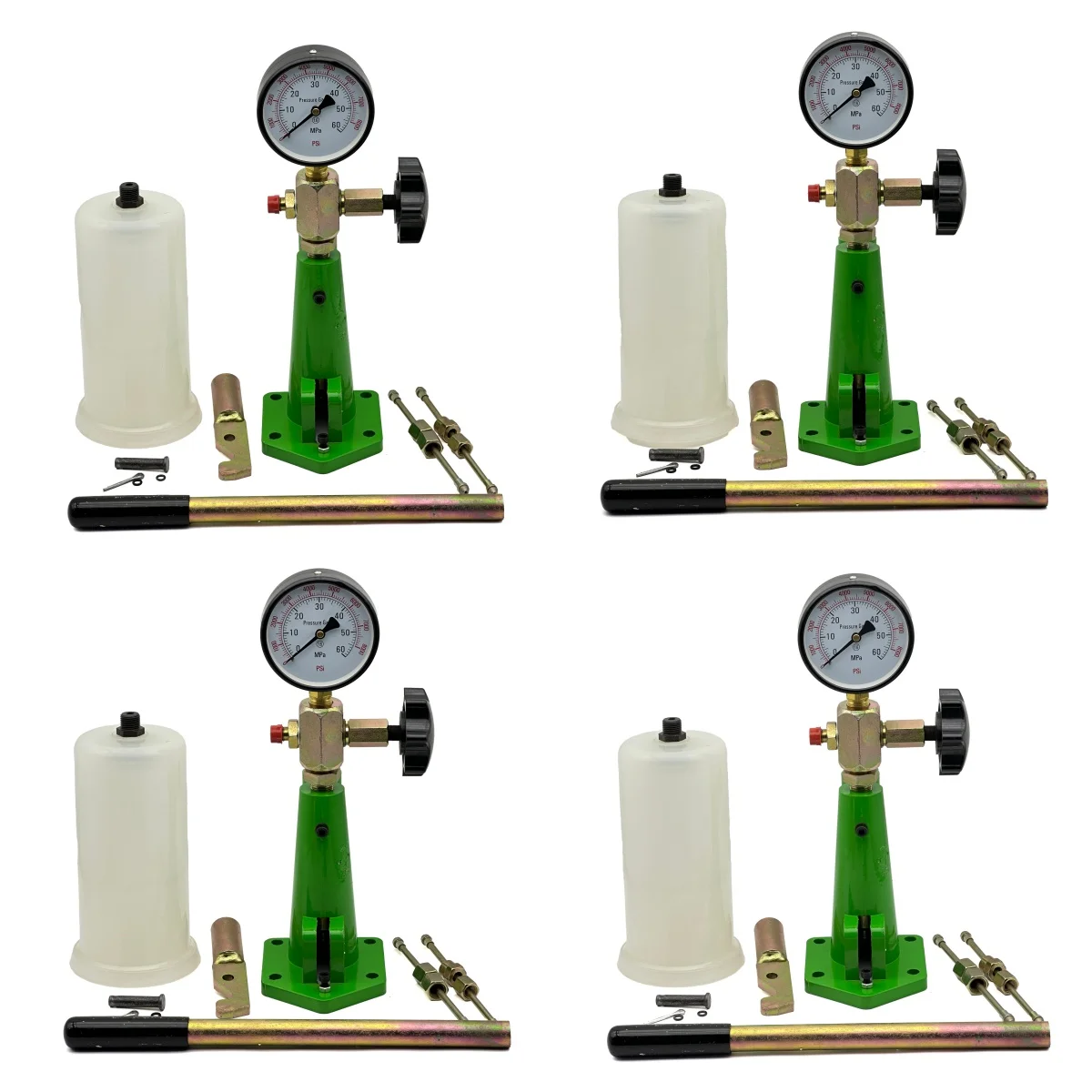 

S80H Diesel Fuel Injector Nozzle Tester with Dual Gauge Adjustable Injectors