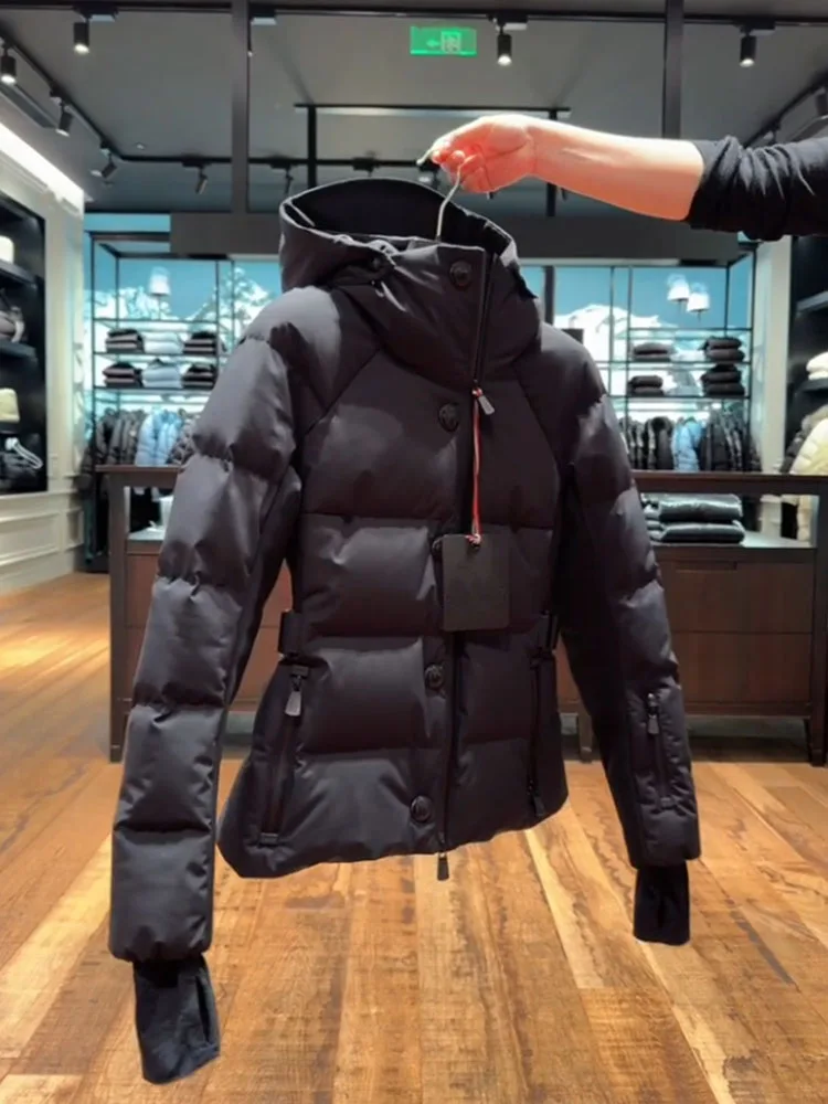 Unique Sli Bla taille couchée ort vers le bas Jaet femmes hiver 2025 nouveau haut de gamme mince combinaison de Ski vêtements d'extérieur