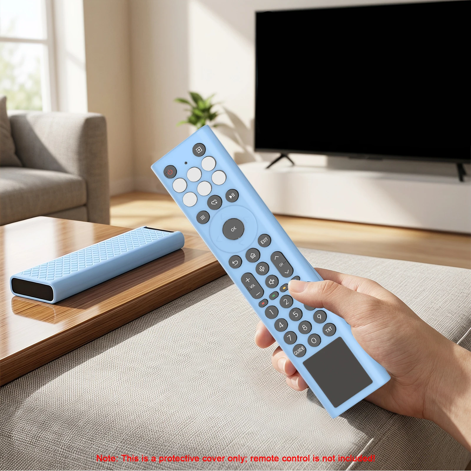 Silicone Protective Case for Hisense ERF6A66 Remote Control Accessories Protective Sleeve Anti-Drop Waterproof Anti-Slip