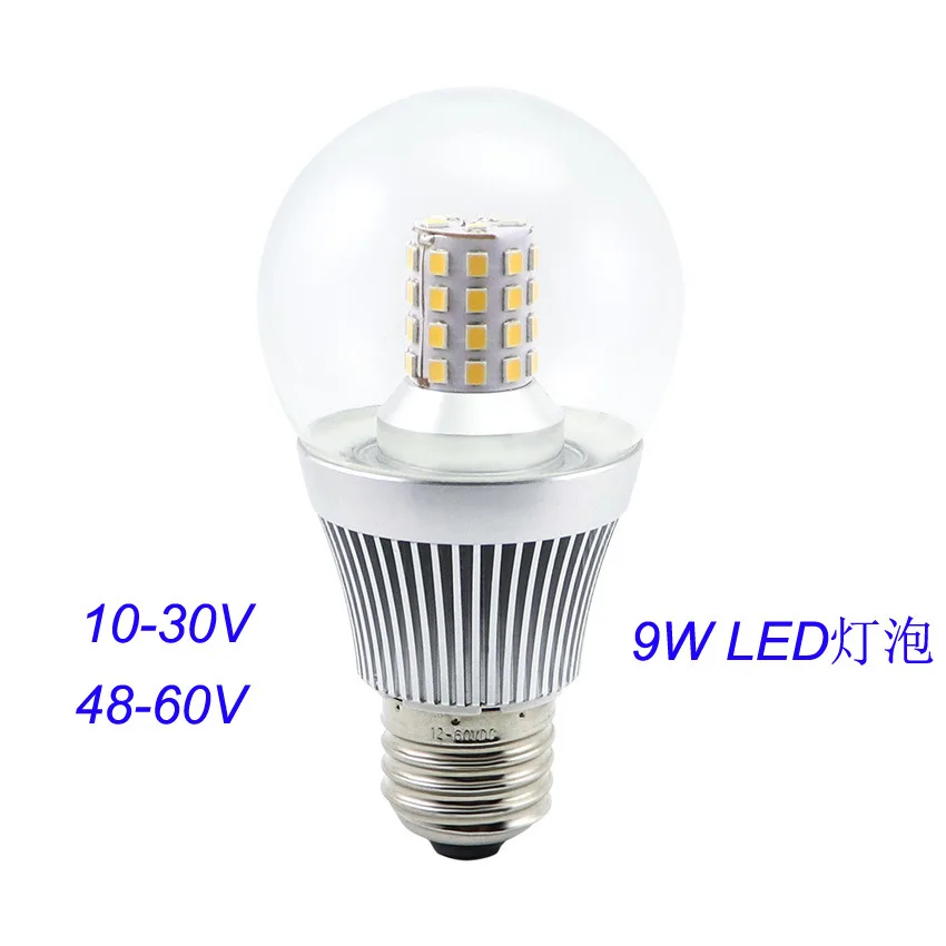 

360 degree luminous led bulb e27 low voltage 12-60v 48v marine light