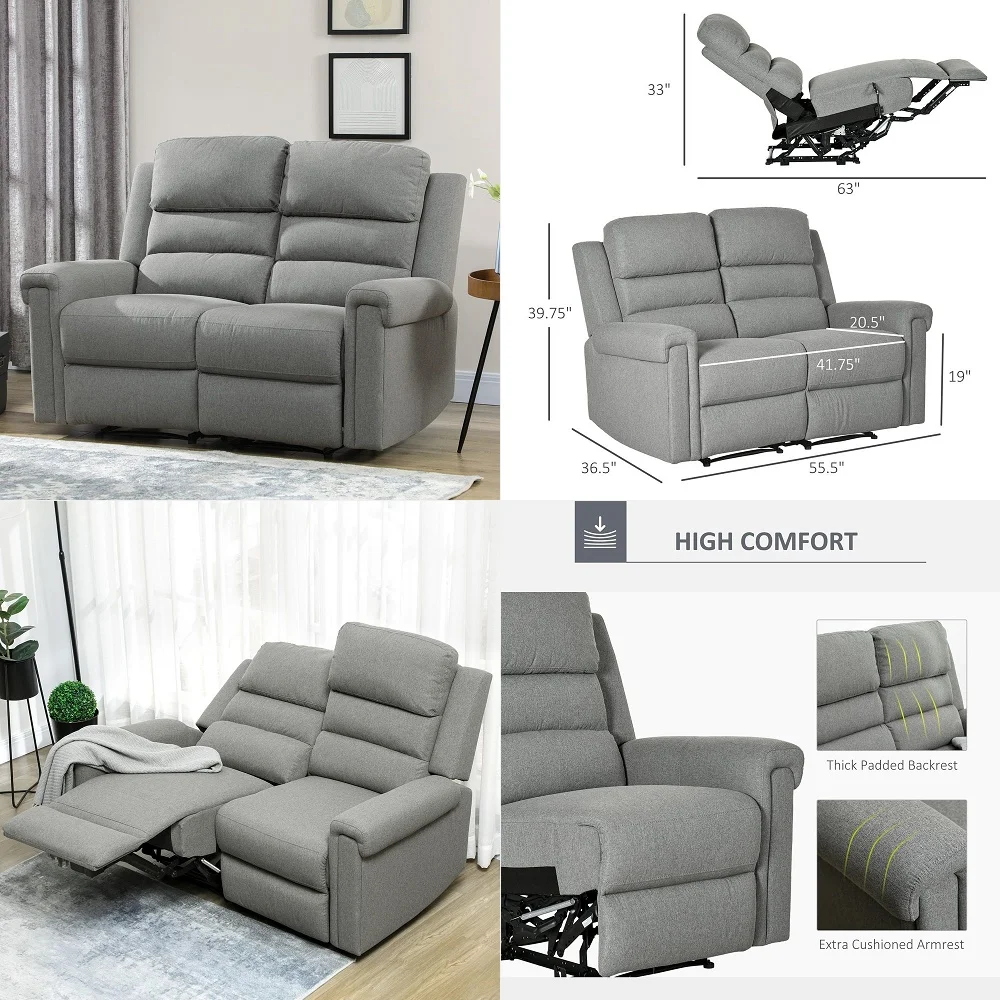 

Sleeper Sofa, 2in1 Sofa Bed with Storage Chaise, Pull Out Sofa Couch for Living Room, Guest Room, Linen Grey
