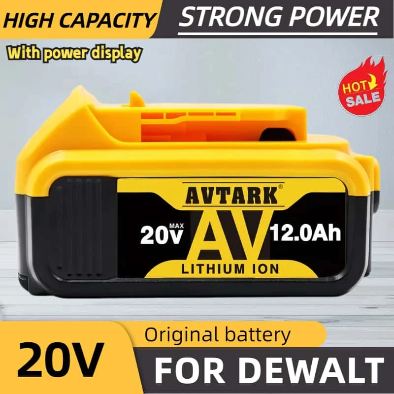 20V 8000mAh DCB203 Lithium Battery Replacement for Dewalt Max DCB200 DCB205 DCB206 DCB184 DCB201 18 Volt Power Tools battery