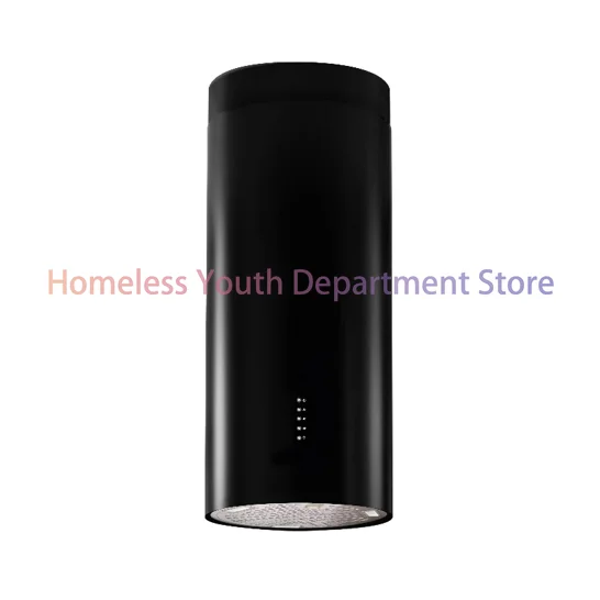 

Electric LED Charcoal Range Hood for Kitchen Island Cooker Stainless Steel Aluminum Vented for Hotels US Outdoor Household Use