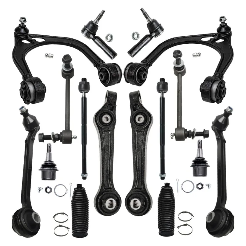 16Pcs K620177 K620178 K620258 Front Control Arm Suspension Kit for 2004-2012 CHRYSLER 300 Dodge Charger Challenger MAGNUM Estate
