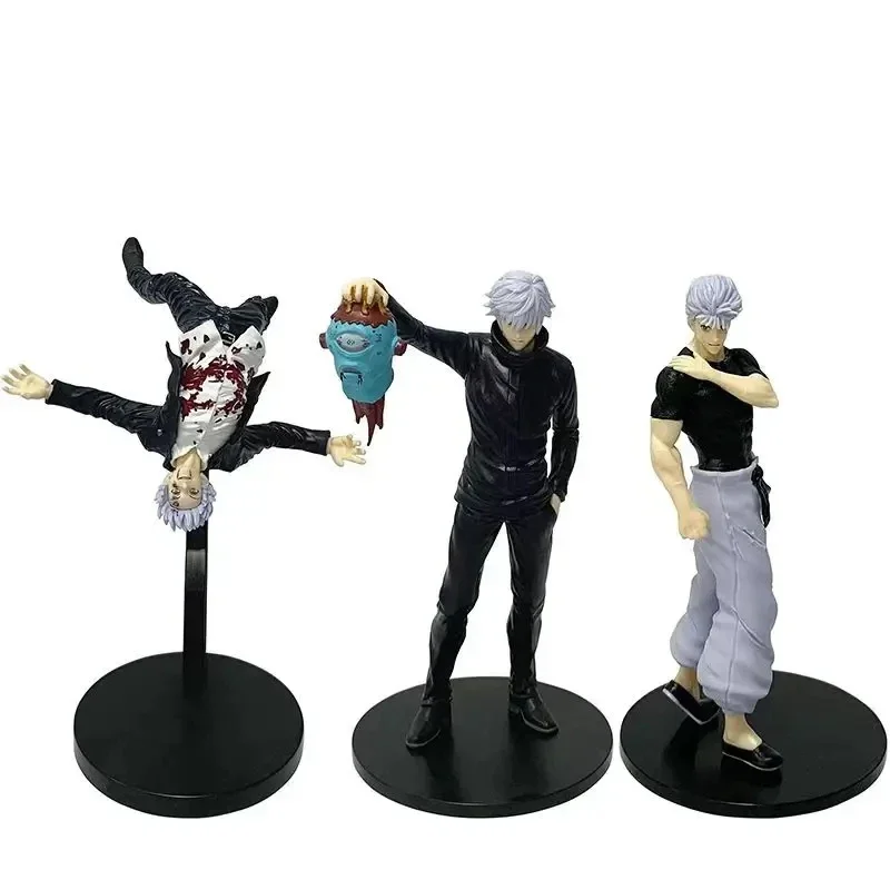Heißer 19 CM Anime Jujutsu Kaisen Figur Staffel 2 Satoru Gojo Awakening Fliegen Modell Spielzeug Sammlung PVC Action Figure Puppe geschenk