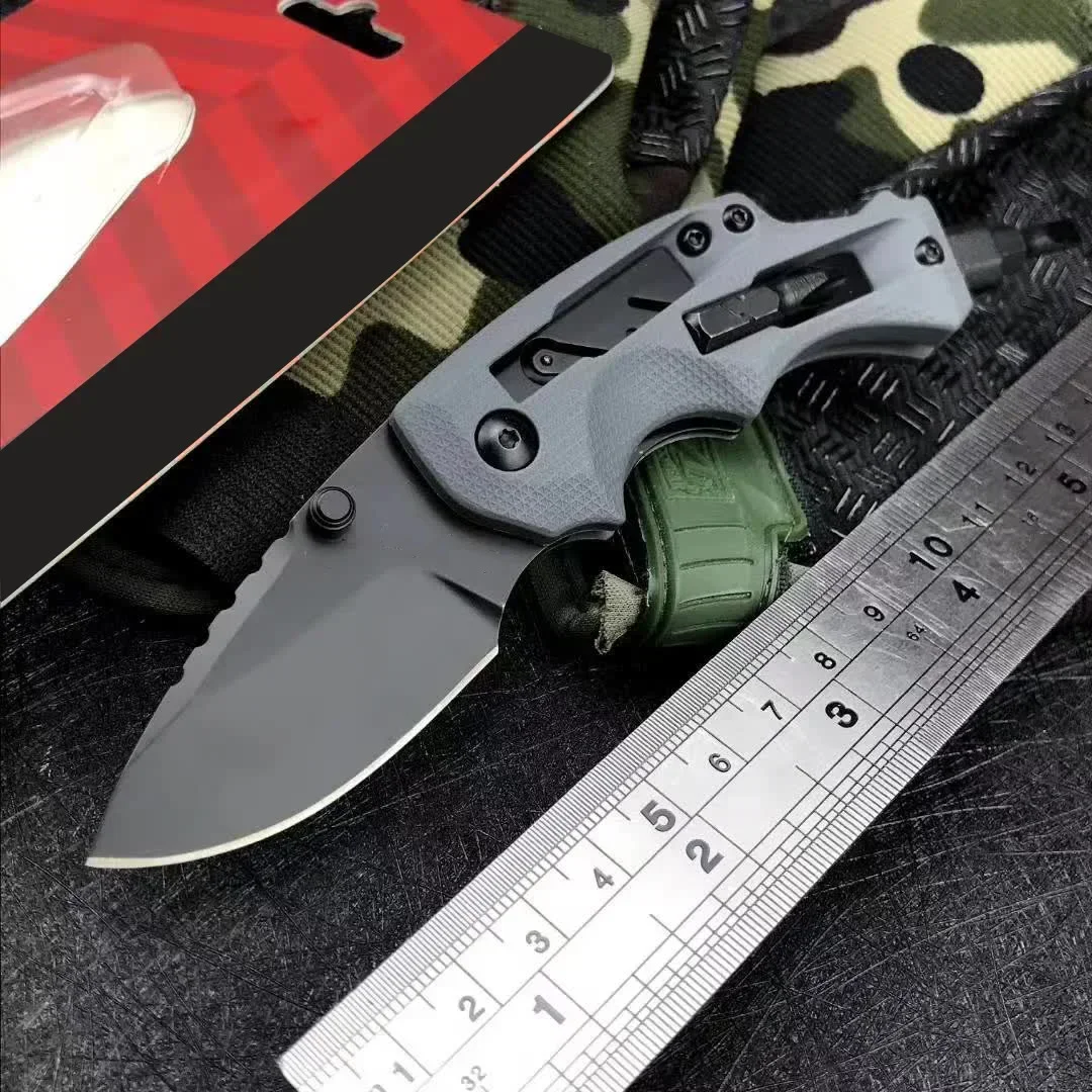 

8720 Outdoor Folding Knife High Hardness Multi Functional EDC Bottle Opener with Screws