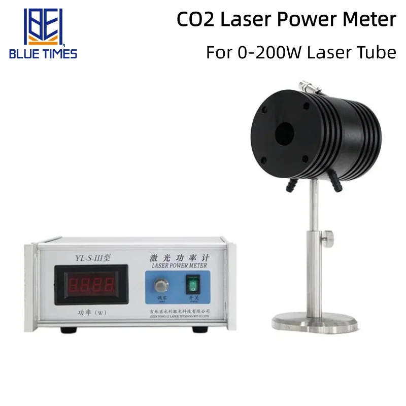 

Bluetimes Desktop Power Meter 0-200W High-Precision Power Meter For Testing The Output Power Of CO₂ Laser Tubes