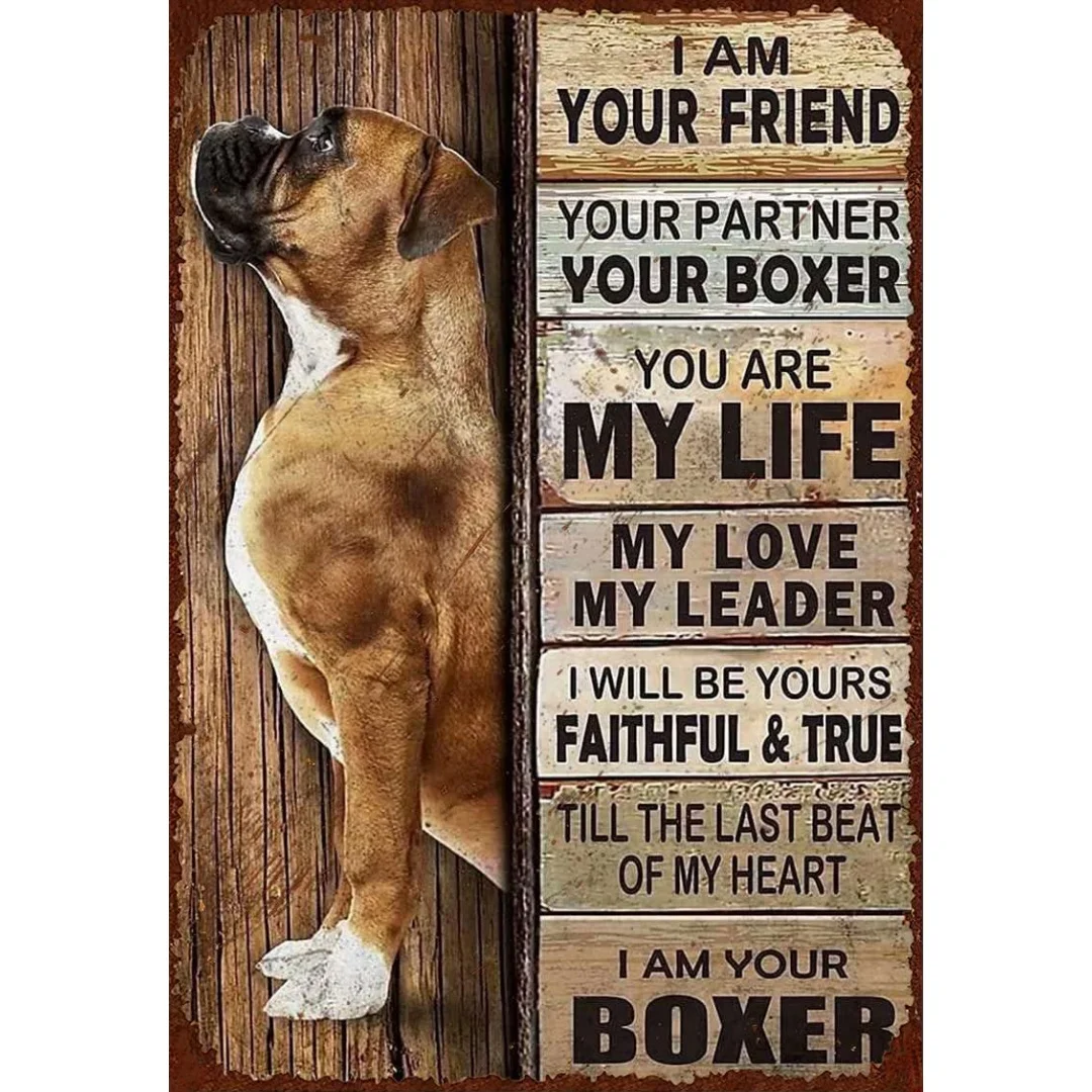 Vintage Boxer Tin S…