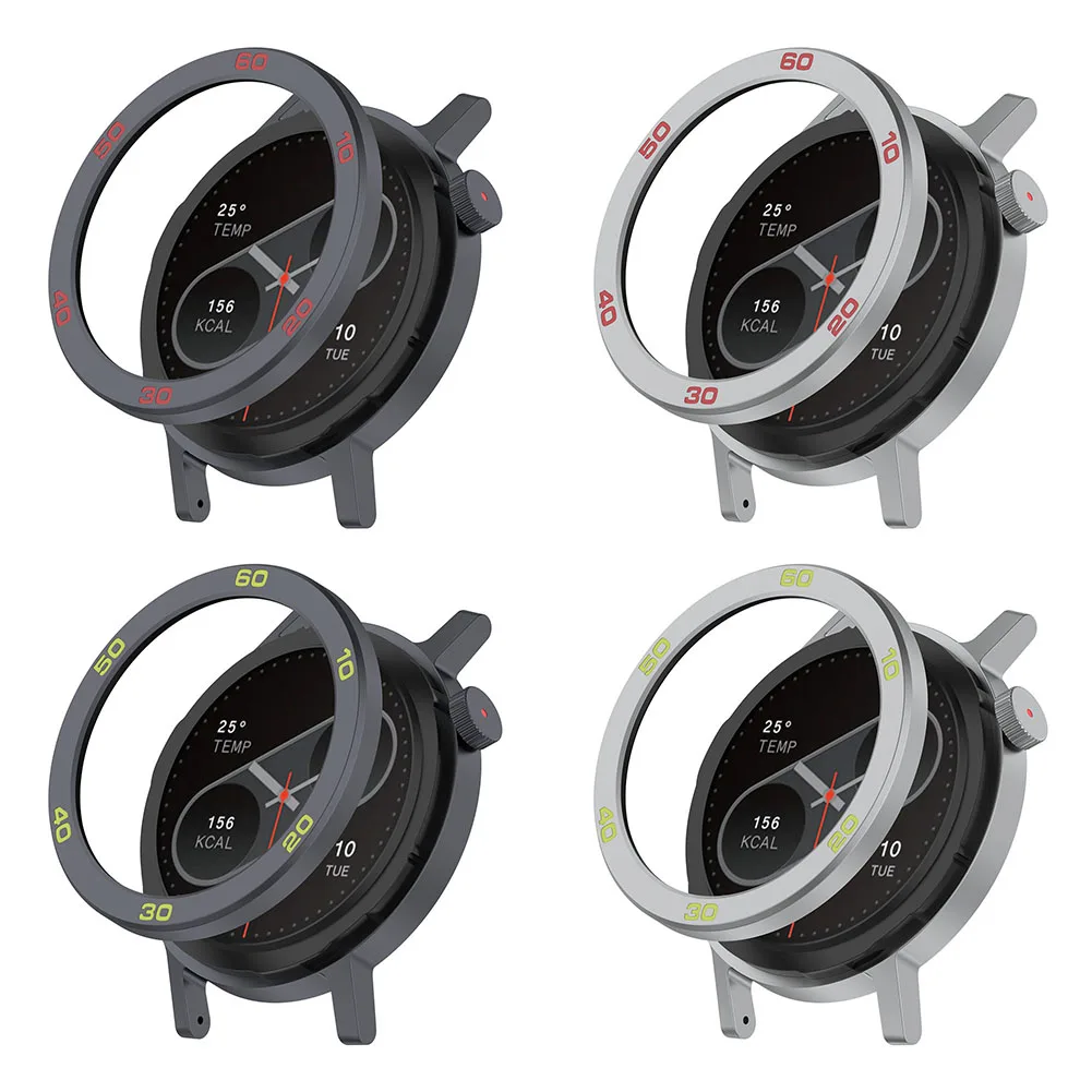 Moldura para cmf watch pro 2 smartwatch anel de metal moldura protetor de tela de substituição moldura smartwatch protetor de tela caso