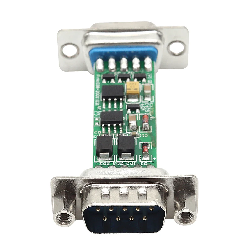 UOTEK RS-485 to RS-232 Converter DB9 Serial Connector Bidirectional Transmission Asynchronous Half-duplex Mode UT-2201-PCBA