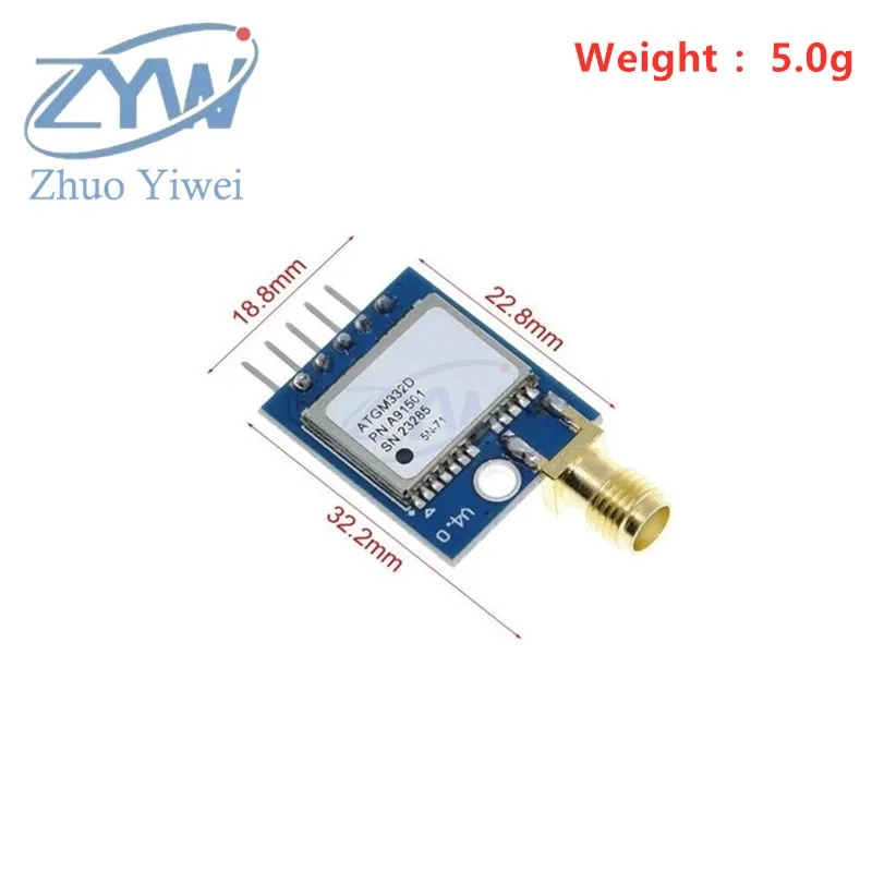 El nuevo módulo GPS original de ATGM332D-5N y control de vuelo EEPROM reemplazan el NEO-M8N con soporte SMA/IPX