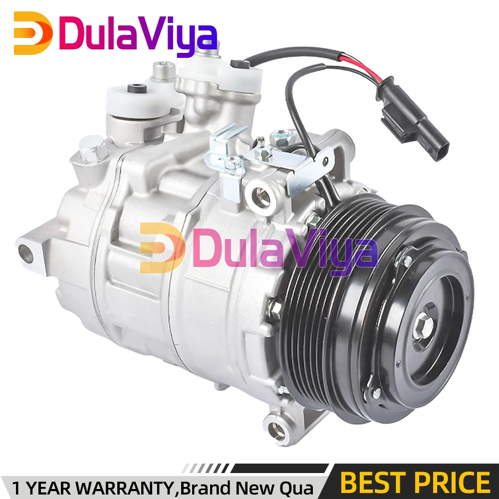 For AC Compressor with Clutch & Pulley Mercedes C400 C450 E450 GLE400 GLS450 S550 0008303202 A0008303202 A0008303702 0008303702