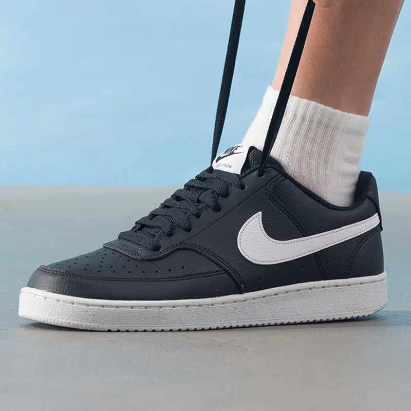 Nike Court Vision Lo Nn Men's Shoes Original Retro Fashion Wear-Resistant Non-Slip New Outdoor Sports Casual Skateboard Shoes Dh2987-001-2