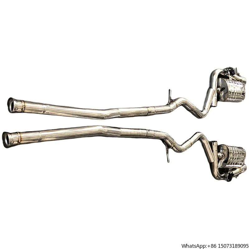 High Performance for  S-Class High Quality Stainless Steel S63 W222 4.0T Electronic Valve Exhaust Pipe System