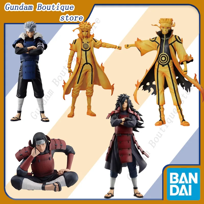 

Bandai натуральная Ичиiban Kuji НАРУТО Сендзю Хаширама Узумаки Наруто Учиха Мадара аниме фигурка Коллекционная модель игрушки подарок