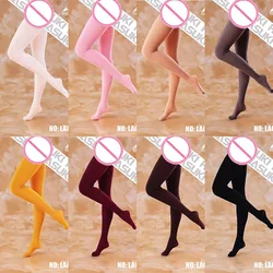 HASUKI LA01 1/6 Scale Female 3D Pantyhose Solid Color Leggings Stockings Clothes Accessories Model Fit 12'' Action Figure Body