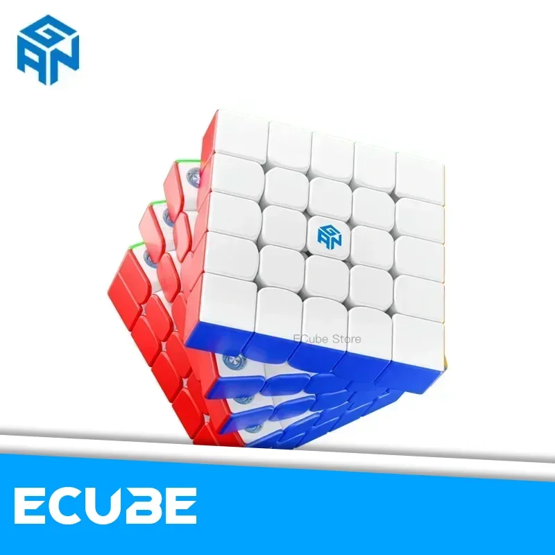 [Ecube]-マジックキューブUVコーティング,つや消しパズル,スピードキューバーへのギフト,5x5x5,gan562m