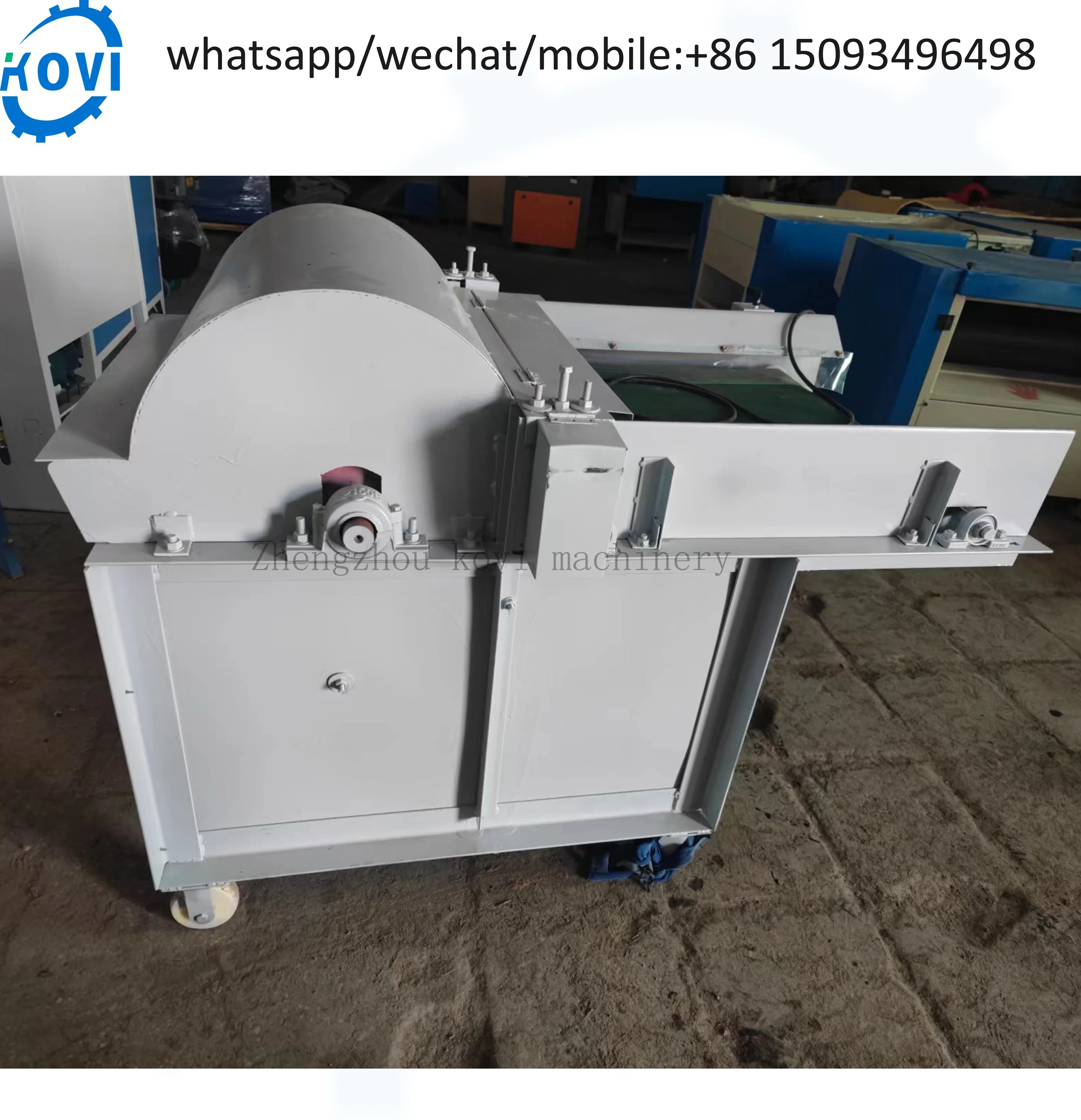 Hot selling fabric opener waste fabric crushing machine textile waste recycling machine price