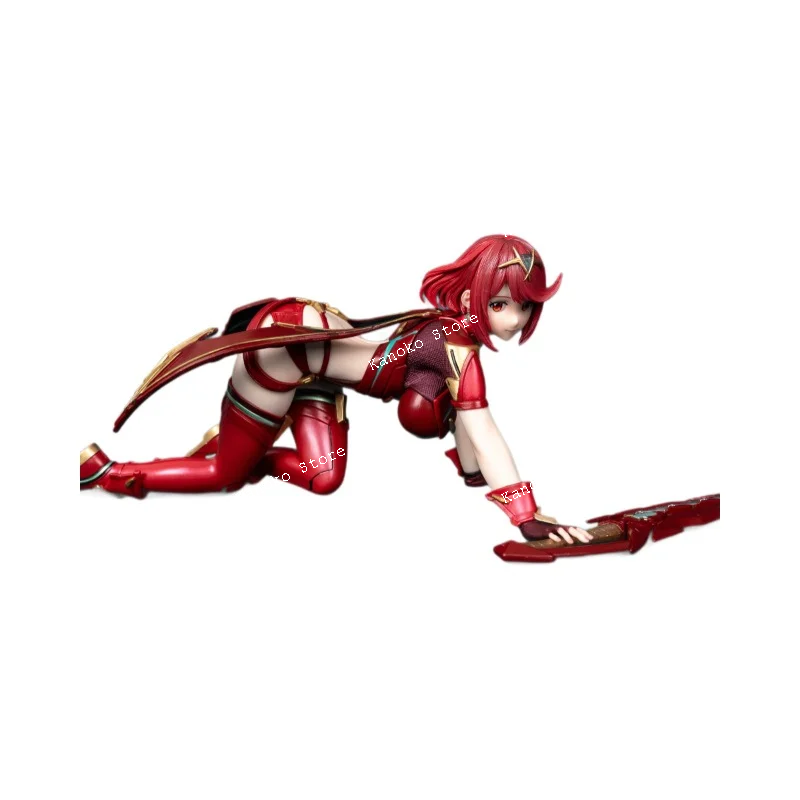 

Different blade divine sword Pyra prone flame hand-operated gk double head carving animation anime decoration