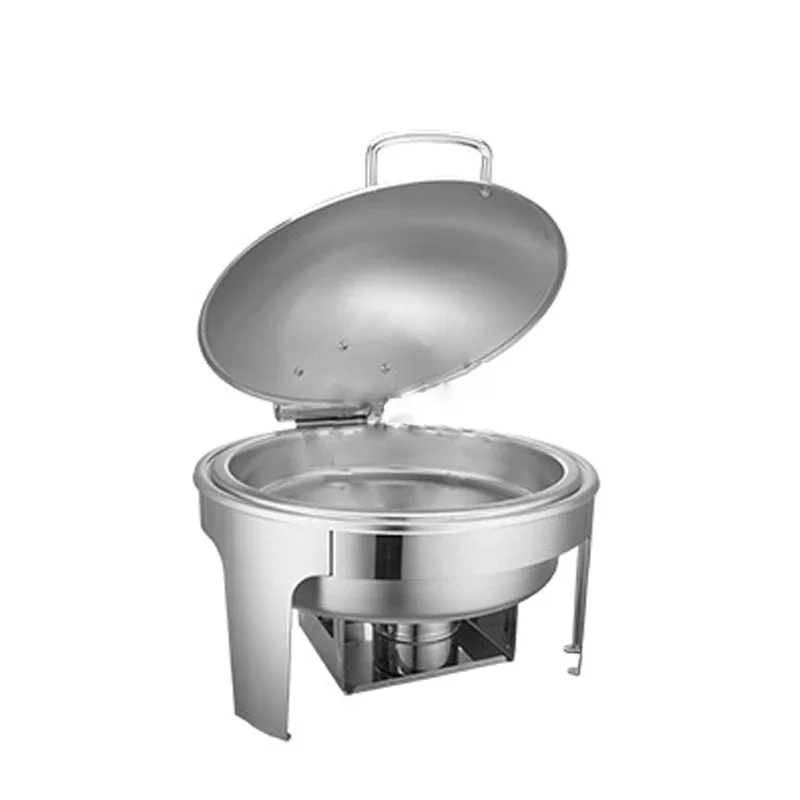 steel round buffet oven Hotel restaurant restaurant soup sauce preservation furnace Stainless steel meal stove