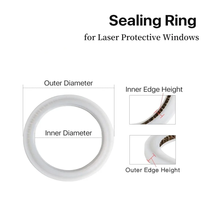 Laser Lens Sealing Ring for Protective Windows Spring Seal Raytools Precitec Bodor WSX Ospri BT210/BT240S/Procutter/Lightcutter