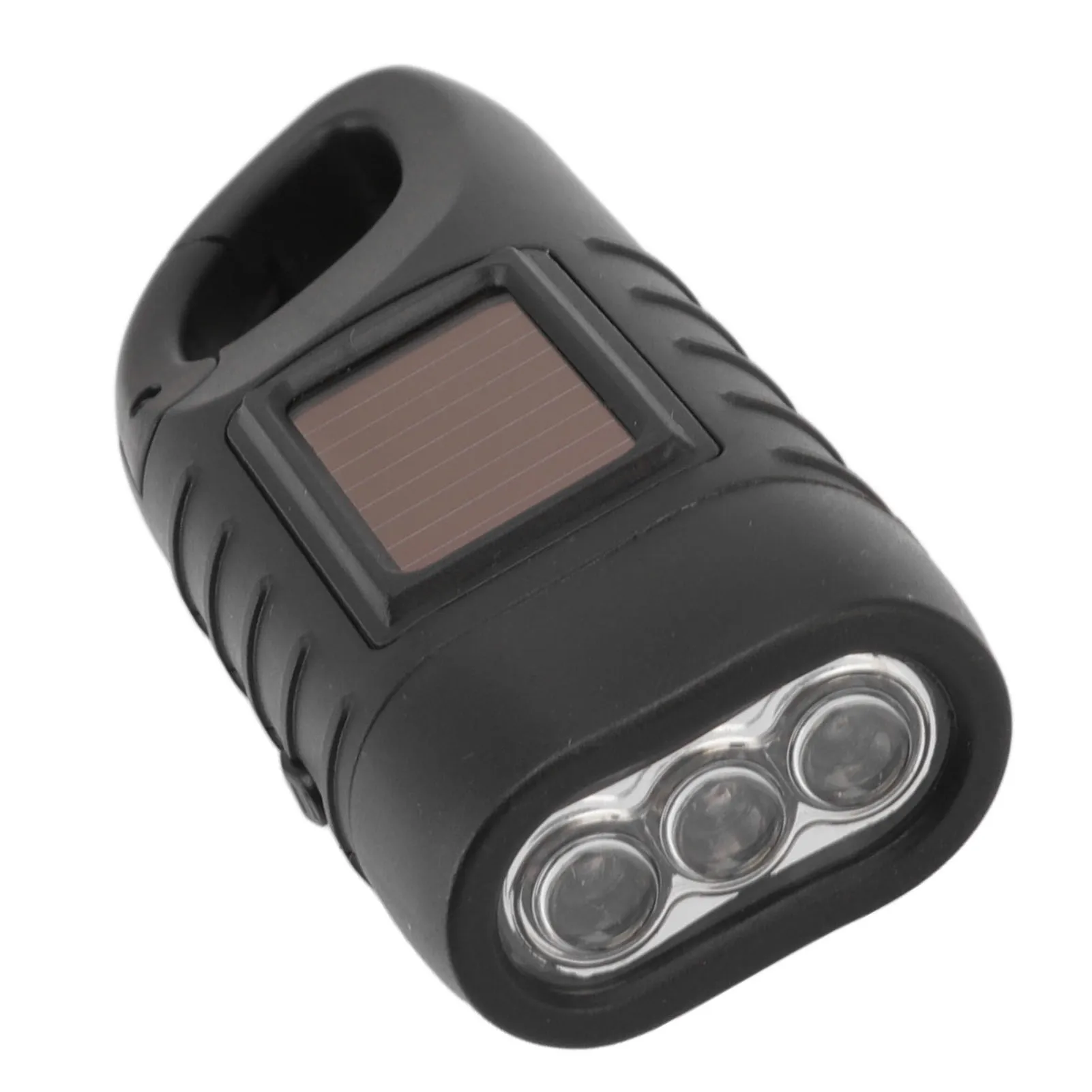 Hand Crank Solar Powered Flashlight Professional Rechargeable Survival Flashlight for Outdoor Sports Camping Hiking