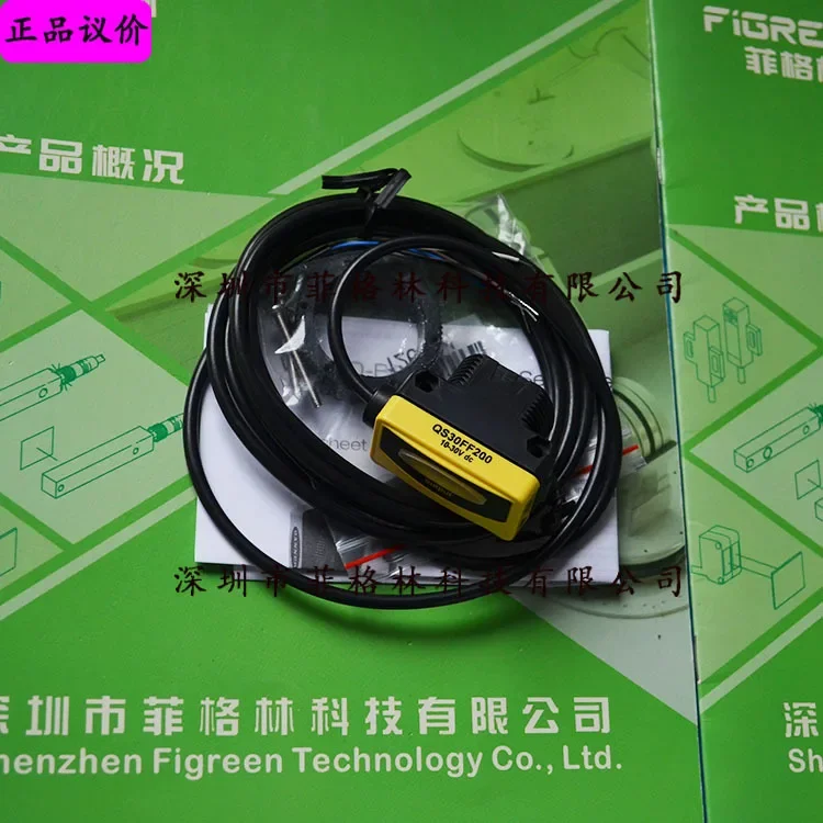 2026 [Physical Photo] QS30FF200 American Banner Long-distance Detection Photoelectric Switch