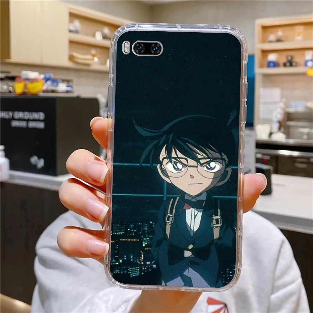 Anime D-Detective C-Conan Phone Case For Huawei Mate P10 P20 P30 P40 P50 Smart Z Honor 50 60 70 Pro Lite Transparent Case