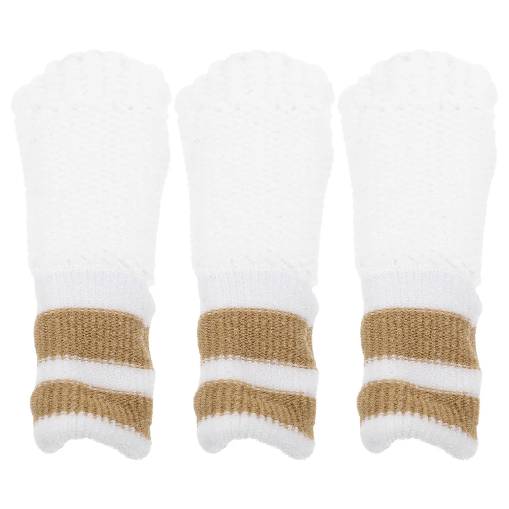 

3Pcs Pet Finger Wipes Soft Nylon Dog Finger Toothbrush Teeth Cleaning Tool for Puppy Small Dogs Cats Oral Care