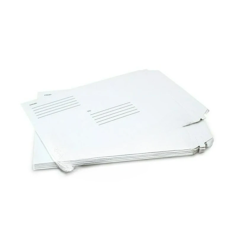 (5 pack) Document Mailer, Self Seal Stay Flat Mailer, 9 in x 12 in, White