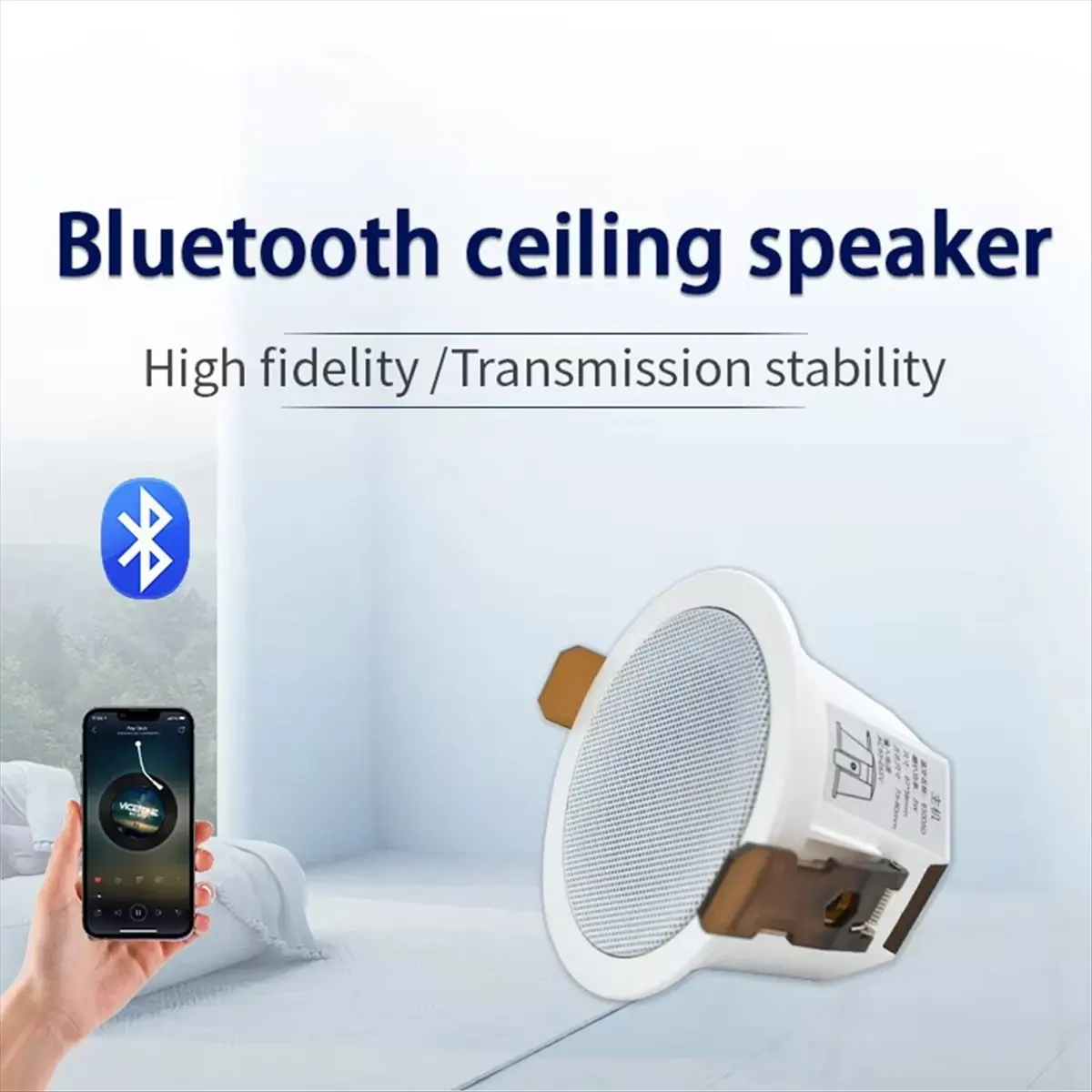 High Quality Bluetooth Ceiling Speaker Professional Surround Sound Bluetooth LoudSpeakers Smart Home Speakers System-DT82