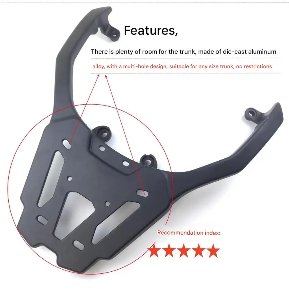 Fit SYM ADX300 ADX 300 Motorcycle Accessories Rear Luggage Rack Cargo Rack Luggage Holder Bracket