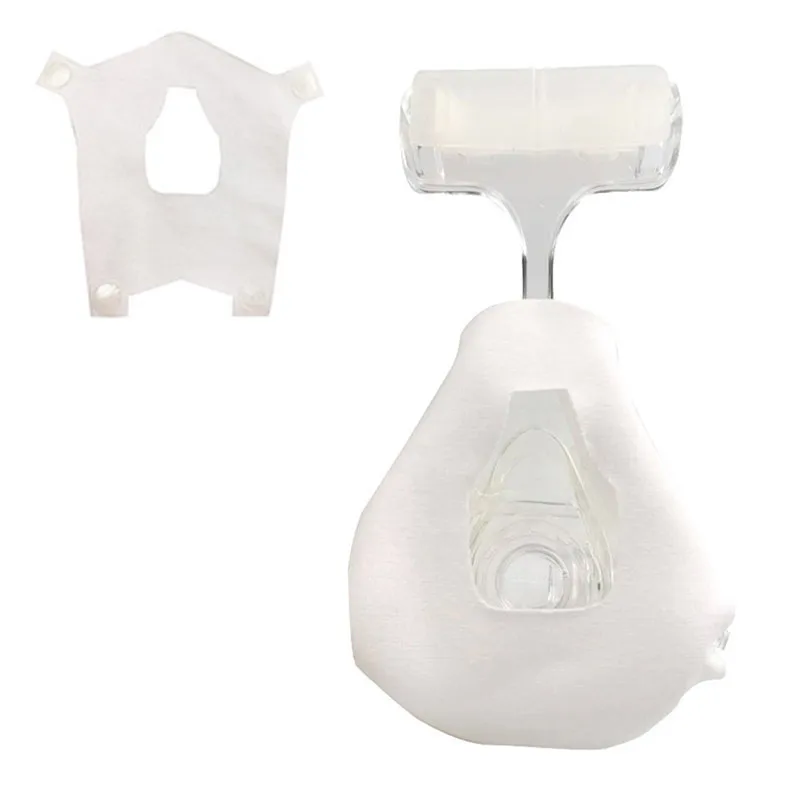 CPAP Ventilator Full Face Mask Pure Cotton Cloth Patch Self-Adhesive Protective Liner Reduces Noise