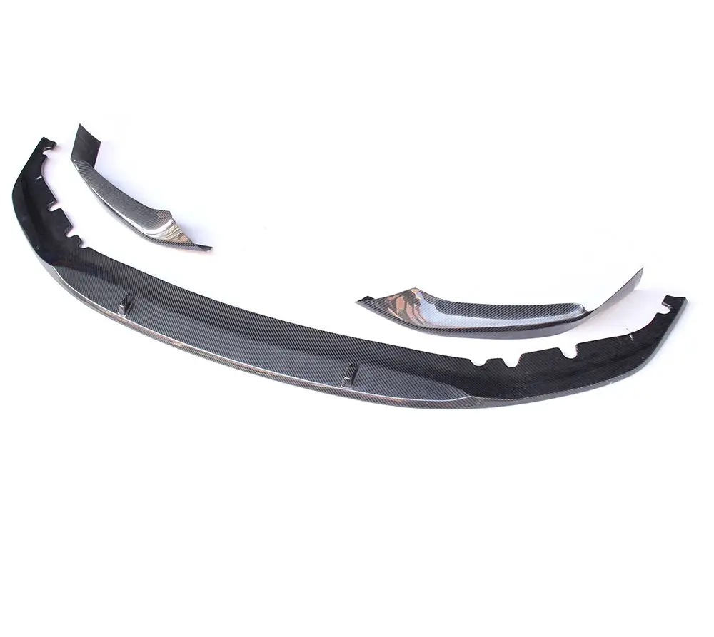 

G30 LCI Передняя губа из углеродного волокна в стиле MP, комплект из 3 предметов для BMW 5 SER G30 Sedan 2020+ Body Kit