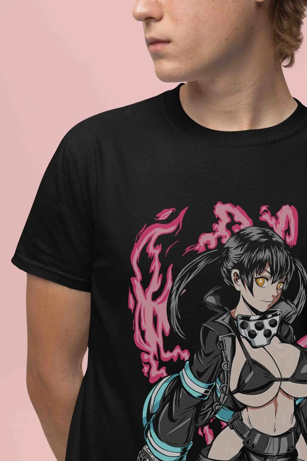 Fire Force Shirt Tamaki Tshirt Shinra T-Shirt Maki Top Arthur Benimaru Anime Tee