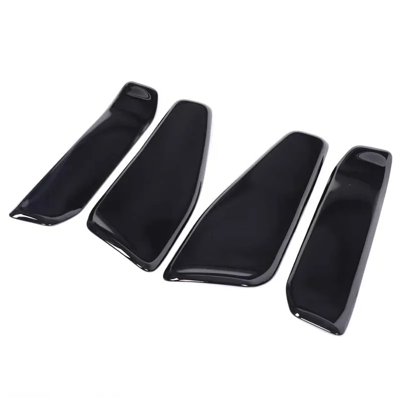 For Toyota Land Cruiser Prado 250 LC250 2024+ ABS Black Car Interior Door Panel Trim Strip Sticker Car Protection Accessories