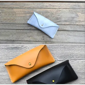 YOMDID創意眼鏡袋製作皮革模板壓克力模具手工眼鏡盒收納皮革模板DIY皮革工藝 6 最佳銷售 皮革包模板 - №3