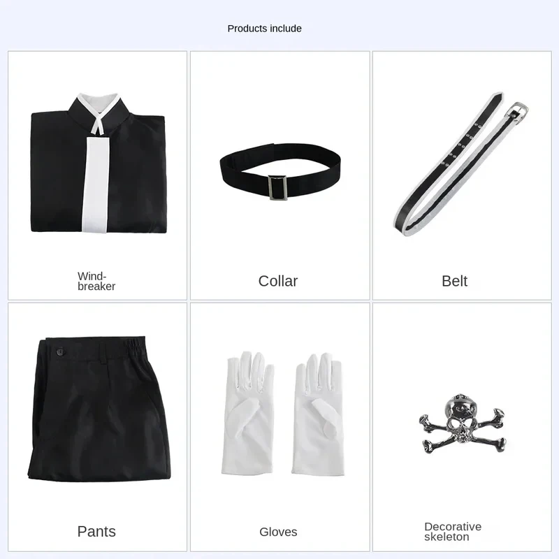 

3,k;6\g/Tokyo Revengers Anime Kurokawa Izana Cosplay Rindo Haitani Costume Red Black Uniform Halloween Carnaval Party Clk;6,y'9\