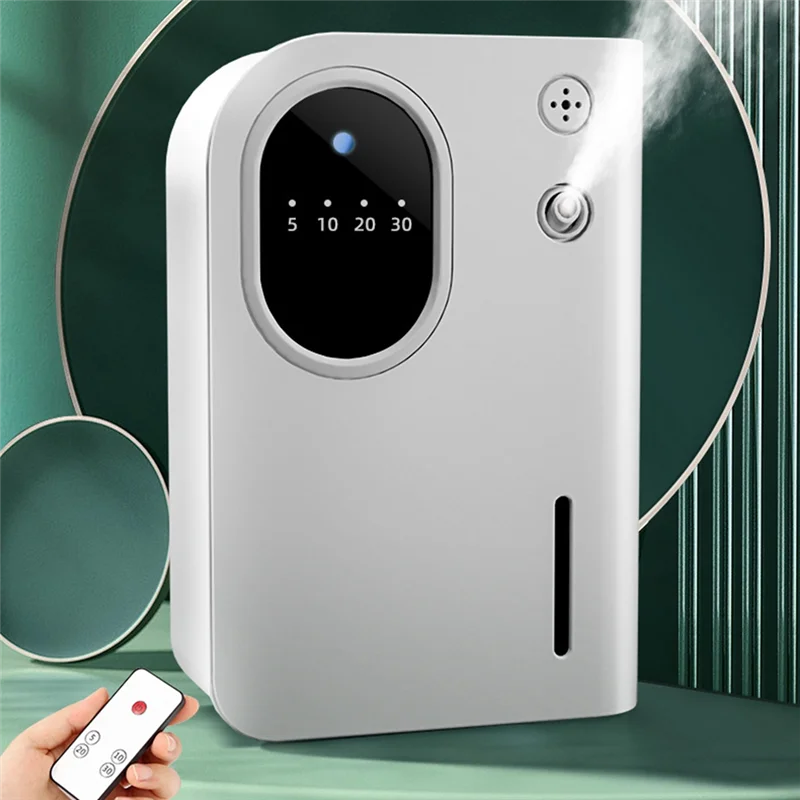 AA80-자동 정화 공기 에센셜 오일 분무 아로마 디퓨저 네거티브 아로마 테라피 기계 화이트 호텔 홈