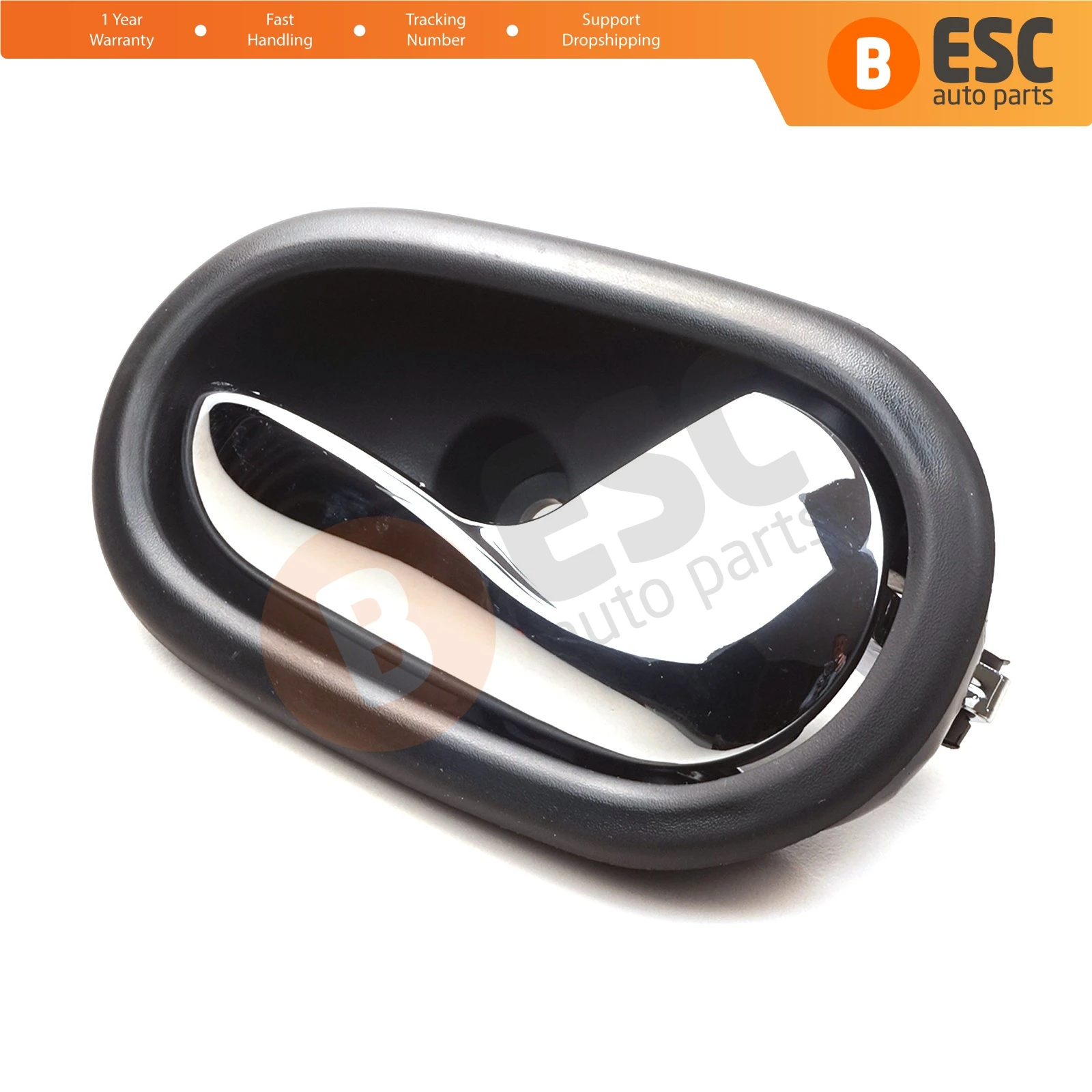 

EDP1181 Interior Inner Front OR Rear Right Door Handle 826724918R Chrome Color for Renault Symbol MK3 Dacia Sandero Stepway MK2