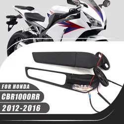 For Honda CBR1000RR 2012-2016 CBR 1000RR 2015 2014 Motorcycle Aluminium Adjustable Rotate Sports Winglets Wing Stealth Mirrors