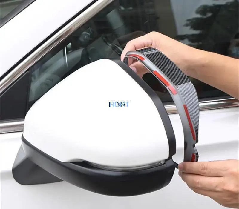 

Car Door Side Rearview Mirror Cap Cover Trim Strip Rear View Mirror Rain Eyebrow Fit For Honda Vezel HR-V HRV XR-V XRV 2022 +