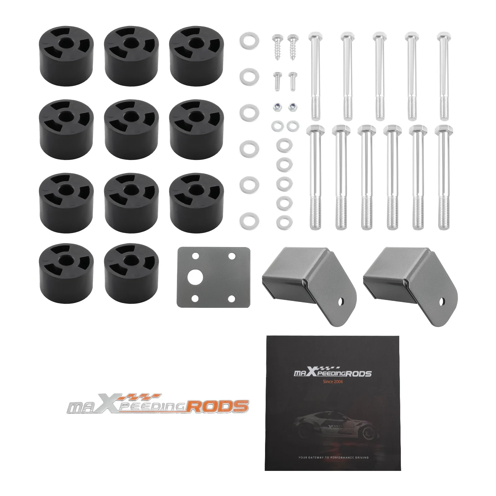 

1.25 inch Body Lift Kit for Jeep Wrangler TJ 4WD 1997-2006 for For Jeep Wrangler TJ Unlimited 4WD 2004-2006