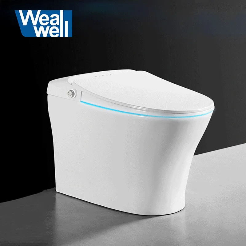 

Wealwell One Piece Electronic Instant Heat Intelligent Bidet Automatic Flip Smart Toilet