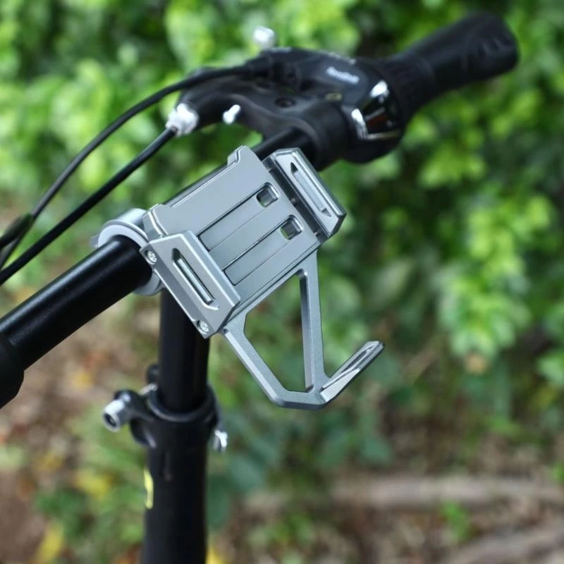 

Motorcycle Aluminum Phone Holder 360 Degree Rotating Motorbike Cellphone Cradles