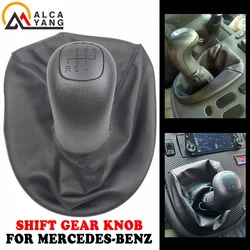 For Mercedes Benz VITO 638 W638 1996-2000 Hand Speed Gear Shift Knob Lever Shifter Gaiter Boot Cover Case Collar Car Styling Acc